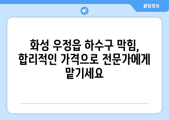 경기도 화성시 우정읍 하수구막힘 | 가격 | 비용 | 기름제거 | 싱크대 | 변기 | 세면대 | 역류 | 냄새차단 | 2024 후기