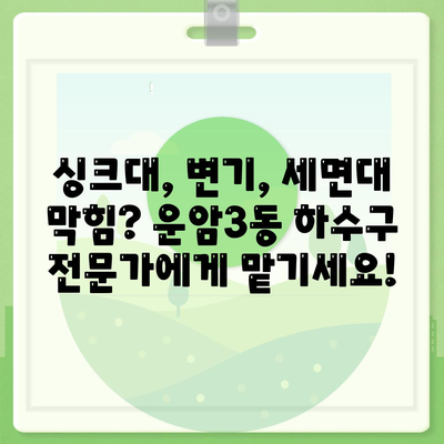 광주시 북구 운암3동 하수구막힘 | 가격 | 비용 | 기름제거 | 싱크대 | 변기 | 세면대 | 역류 | 냄새차단 | 2024 후기