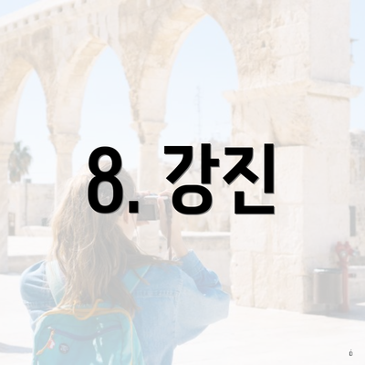 8. 강진