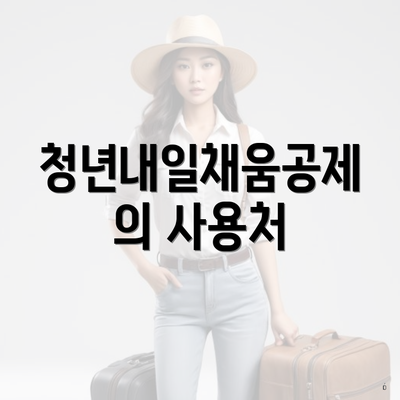청년내일채움공제의 사용처