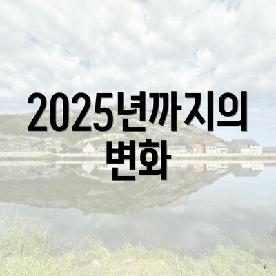 2025년까지의 변화