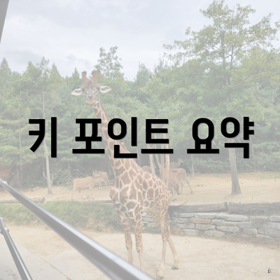키 포인트 요약
